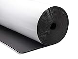 Dämmmatte selbstklebend Kautschuk Isoliermatte 19mm Dämmdicke Dämmung Isolierung 1m² - 8m² - Markenqualität Insul-Roll XT (Dämmplatte selbstklebend 19mm - 2m²)