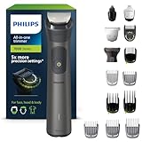 Philips Multigroom 7000 für Herren, All-in-One-Trimmer, elektrischer 15-in-1 Barttrimmer und Haarschneider für Gesicht, Kopf und Körper - 26 Längeneinstellungen (0.5-20 mm) (MG7950/15)