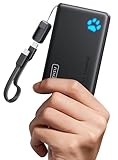 INIU Power Bank, 45W 10000mAh Powerbank Leichteste und Klein Aber Stark (USB C In & Out), PD3.0 Externe Handyakkus with Flashlight, Kompatibel mit iPhone 17 16 15 Pro Max Mini Samsung S24 S23, iPad