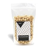 Jalall D’or Macadamia Nüsse geröstet gesalzen ganze Nusskerne 500 g Macadamiakerne aus fairem Anbau