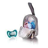 DIAGO Deluxe Schnullertasche, Grau