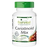 Carotinoid Mix - HOCHDOSIERT - VEGAN - 90 Kapseln - natürliche Carotinoide mit Anthocyanen