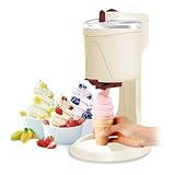ZXINXIN Halbautomatische Eismaschine für Kinder, Joghurt-Sorbet, DIY-Softeis, Sorbet, Obst-Gefrierschrank und Fruchtpaste