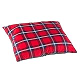 Skandika Dundee Sleepyhead Kopfkissen | Outdoor Camping Kissen, weicher Flanell Kissenbezug, mit Füllung, 45x40 cm groß, Packsack, Reisekissen |Reisen, Trekking, Wandern, Schlafsack
