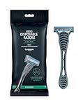 by Amazon Einwegrasierer Herren 3-Klingen Schwarz 4 1 Pack