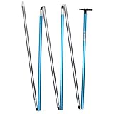 LACD Unisex – Erwachsene Avalanche Probe Express 2.0 Schneesonden, Blau-Silber, 240