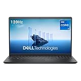 Dell 15 Laptop DC15250 15.6' FHD (1920 x 1080) 120Hz, Intel Core i7-1355U, Intel UHD Graphics, 16GB DDR4 RAM, 512GB SSD, Windows 11 Home, QWERTZ Backlit Keyboard - Black
