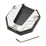 Geavonyg Scooter Motorradfahrrad Kickstand Extender Foot Side Ständer Extension Pad Unterstützt Platte Anti Skid Vergrößerte Basispads Von Schmerzpads Für Männer Die Den Körper Nicht Ausgestattet