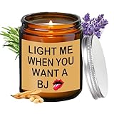 Lavendel-Duftkerzen, Sojawachskerze, Geschenke für Männer, freche Kerze, Geschenke für ihn, Jahrestag, Hochzeit, Valentinstag, Geburtstag, süßeste Tagesgeschenke für Ehemann, Freund, Verlobte