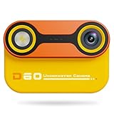 Diggtor Unterwasserkamera für Kinder, wasserdicht, 3 Meter wasserdicht, vor und nach dem Schwimmen mit Doppelkamera im Freien, Gelb