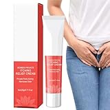 Intimbereich Jucken Salbe, Juckreizcreme Für Frauen Für Den Intimbereich, Beruhigende Und Erfrischende Juckreizcreme, Milde Und Erfrischende Juckreizcreme, Brennender Rötung Creme Für Den Intimbereich