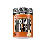 WEIDER Krea-Genic Kreatin Pulver hochdosiert, doppelt gepuffertes Kreatinmonohydrat zur Leistungssteigerung im Training, Muskelaufbau Matrix mit Taurin & Beta-Alanin, 554g