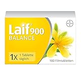 Laif 900 Balance - pflanzliches Arzneimittel mit Johanniskrautextrakt - bewährte Hilfe bei Antriebslosigkeit und Stimmungstiefs - 1 x 100 Filmtabletten