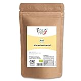 Tasty Pott Bio Macadamiamehl entölt I Gemahlene Macadamianüsse I Nussmehl I Vegan Backen und Kochen I Mehl I Macadamia Pulver I Im Beutel 1000g