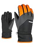 Ziener Kinder Lando Glove junior Ski-Handschuhe/Wintersport, new orange, 7