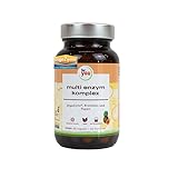 multi enzym komplex | Multienzym von DigeZyme® mit den Enzymen Alpha-Amylase, Neutrale Protease, Cellulase, Lactase und Lipase hergestellt durch Fermentation + Enzymen Bromelain & Papain