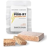 ration1 High Energy Bar, 60g POW-R1® Energieriegel, vegan & laktosefrei, Energie Riegel lange haltbar, Survival Kit & Notfallnahrung, Überlebenspaket Essen, Emergency Food, Trekking Outdoor Snack