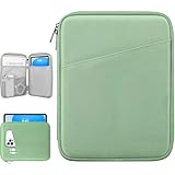 Dadanism 9-11 Zoll Tablet Tasche Hülle für iPad Air/Pro 11', iPad (A16) 11. Gen 11', i-Pad 10. Gen 10,9' Air 5/4, i-Pad 9/8/7. Gen 10,2', Galaxy Tab A9+ 11'/S9 FE 10,9', Tab M11 11',Dunkel Grün