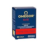 Omegor Krill | Hochkonzentriert für optimale Gesundheit |Für Erwachsene | Höchste Auszeichnung für Fischölprodukte (5 Sterne IFOS) |Kein unangenehmer Nachgeschmack | Kapseln (60 Stück)