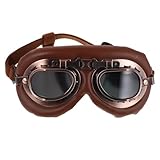 ibasenice Hundesonnenbrille Verstellbar mit Windschutz Leichte Pet Schutzbrille für Kleine bis Große Hunde Outdoor und Autofahrt Brille