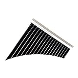 ERYUE 18 Pipe Pan Flute Panpipes C Key Pan Pipes with Mouthpiece for Beginners Students
