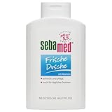 sebamed Frische Dusche 400 ml, Duschgel für empfindliche und strapazierte Haut, langanhaltendes Frischegefühl, versorgt die Haut mit Feuchtigkeit durch Aminosäuren und Allantoin, für Männer und Frauen
