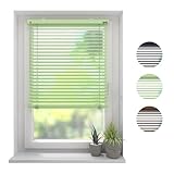 Radeco® Aluminium Jalousie 25 mm Grün 60 x 175 cm