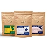 Altitude Coffee London Kaffeespezialität, 3 Stück, preisgekrönte Röster, mittlere Röstung, ganze Bohnen (3 Packungen à 250 g)