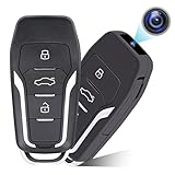 HGYGHO 64GB Minikamera, Videokamera Autoschlüssel HD 1080P tragbare kleine Kamera, MikroKamera mit Bewegungserkennung für Haus & Büro