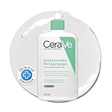 CeraVe - Schaumgel – reinigt & entfernt überschüssiges Talg, ohne die Hautbarriere zu beeinträchtigen – Hyaluronsäure, Ceramide & Niacinamid – normale bis fettige Haut – 562 ml