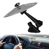 Zernblend Trommel, Schlagzeug Becken, Mini Schlagzeug, Car Crash Becken, Auto Crash Becken, Auto Trommel Lüftungsschlitz, Vehicles Inneneinrichtung(Silber)