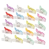 SEWACC 160 Stück Multifunktionale Handklemme Quiltzubehör Nähzubehör tragbare Clips Bindungsklammern