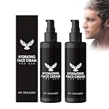 Gesichtscreme Männer Feuchtigkeitscreme Gesicht Als Tages, und Nachtcreme, Gesichtspflege Männer, Anti Aging Gesichtspflege Männer mit Hanföl, Hyaluron, Moisturizer Face - Skin Care for men (2)