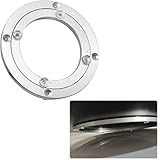 WORDFUN Kugellager Drehbar Hochleistungs-Aluminiumlegierung Rotierende Lager Drehscheibe Starke Tragfähigkeit Keine Notwendigkeit Zu Installieren Für TV Tischplatte (Size : 28 inches (680mm))