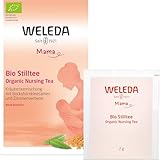 WELEDA Bio Mama Stilltee - Naturkosmetik Milchproduktion Tee unterstützt Milchbildung & Stillen. Milder Bio Kräutertee fördert die harmonische Stillbeziehung zwischen Mutter & Baby (20 Beutel)