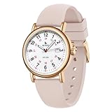 BUREI Krankenschwester-Armbanduhr für Krankenschwestern, Mediziner, Studenten, Damen, Herren, wasserdicht, 12/26-Stunden-Militärzeit, Leuchtend, leicht ablesbares Zifferblatt, buntes Silikonband,