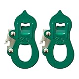 2er Set Japanischer Dosenöffner Metall Edelstahl Hyotan Design Grün Made in Tsubame Japan