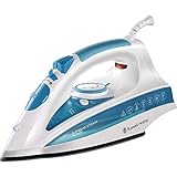 Russell Hobbs Dampfbügeleisen [2600W, 210 g Extra-Dampfstoß] Bügeleisen (300ml Wassertank, Keramik-Bügelsohle, Selbstreinigungs- & Sprühwasserfunktion, Antikalk, Tropfstopp, 70 g/min Dampf) 20562-56