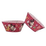 Dekora - Backformen Set | Muffin und Cupcake Formen Papier - 25 Stück - Mickey Mouse