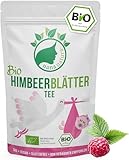 NanaNatura's BIO Himbeerblättertee 85g | aus biologischem Anbau | 100% natürlich + zuckerfrei | Kräutertee Hebammen-Rezeptur