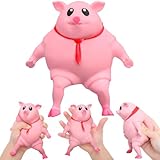 Schweine Quetschspielzeug, Unbreakable Pig, Anti Stress Schwein, Squishy Spielzeug Schwein, Stressball, Anti Stress Spielzeug Schwein, Antistress Spielzeug Party Geschenke für Kinder Erwachsener