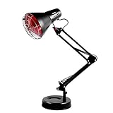 Infrarotlampe, Rotlichtgerät, Infrarotlicht-Wärmelampe zur Hautpflege, Muskel-Körper-Schmerzlinderung, auf Rücken, Nacken, Schulter, Knie, Hände auftragen