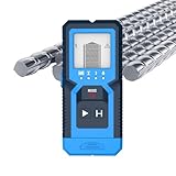 Bolzenfinder, Wandscanner, präziser tragbarer Ortungsgerät, Bolzendetektor, Holzfinder, Wandscanner – für Holz, Gips, Rohre, elektrische Balken, Luftfeuchtigkeit, Beton