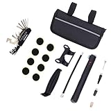 WASTEBIN Tragbare Fahrrad Radfahren Mountainbike Multi Funktion Punktion Reifen Pumpe Reifen Reparatur Werkzeuge Tasche Set