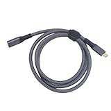 Taidda USB C-Stecker auf Buchse-Kabel, 240 W, Schnelles Laden, 20 Gbit/s, Übertragung von 4K-60-Hz-Video, USB C 3.2 Gen 2-Verlängerungskabel für Telefon (1m/3,3ft)