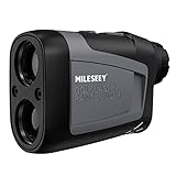 MiLESEEY Laser Golf Entfernungsmesser 600M mit Slope, ± 0,5m Genauigkeit, Flaggensperre mit Vibration, Slope On Modus ,Slope Off Modus,Scan Modus, 6 facher Vergrößerung