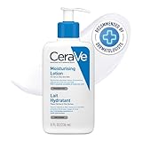 CeraVe Körperlotion mit Pumpspender, Für trockene bis sehr trockene Haut, Feuchtigkeitscreme Hyaluron und 3 essenziellen Ceramiden, Geeignet bei Neurodermitis, 236 ml