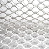 Matratzenunterlage Abstandsgewirke Mesh 10mm Air Mesh 410 g/m² Verschiedene Längen für Matratzenunterlage, Polsterunterlage, Camping, Belüftung (120cm x 200cm) | Grundpreis pro qm: € 16,75