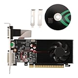 Boddceto GT730 4GB DDR3 128Bit Grafikkarte mit -Kompatiblem VGA DVI Port Office Grafikkarte für Büro/Zuhause