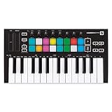 Novation Launchkey Mini [MK3] – Tragbarer USB/MIDI-Keyboard-Controller mit 25 Tasten und DAW-Integration. Fixed-Chord-Modus und Arpeggiator – für die Musikproduktion